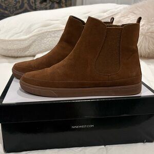 Nine West Women's Tan Chukka Boots